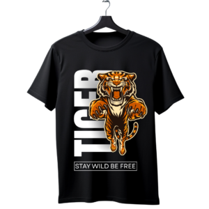 "Stay Wild Be Free"  Graphic T-Shirt — Streetwear Edition