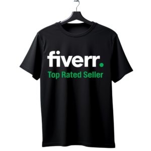 "Fiverr Top Rated Seller" Freelancer T-Shirt | Fiverr Pride Hustle Tee