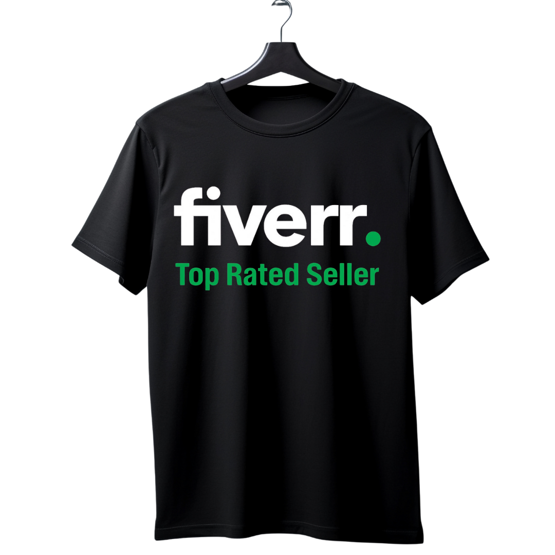 "Fiverr Top Rated Seller" Freelancer T-Shirt | Fiverr Pride Hustle Tee