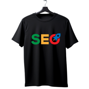 "SEO 🚀" Colorful Digital Marketing T-Shirt | SEO Expert Rank #1 Tee